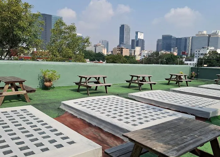 Frontera 49 Roma Norte Hostal Mexico City